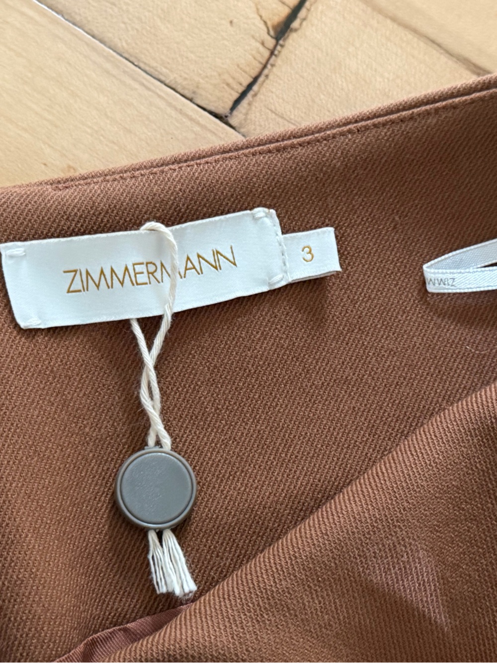 Zimmermann Rust Brown/tank skirt